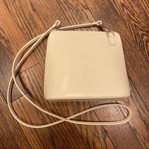 Vera Pelle | Ivory Crossbody Bag